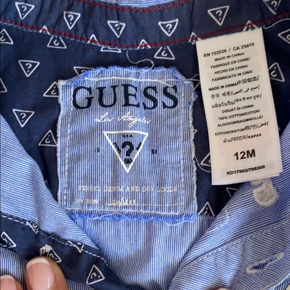 Guess bottom down size 12 months - Picture 3 of 5